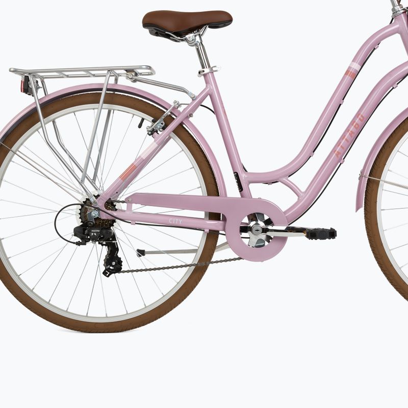 Велосипед міський жіночий ATTABO CITY 28" рожевий 5