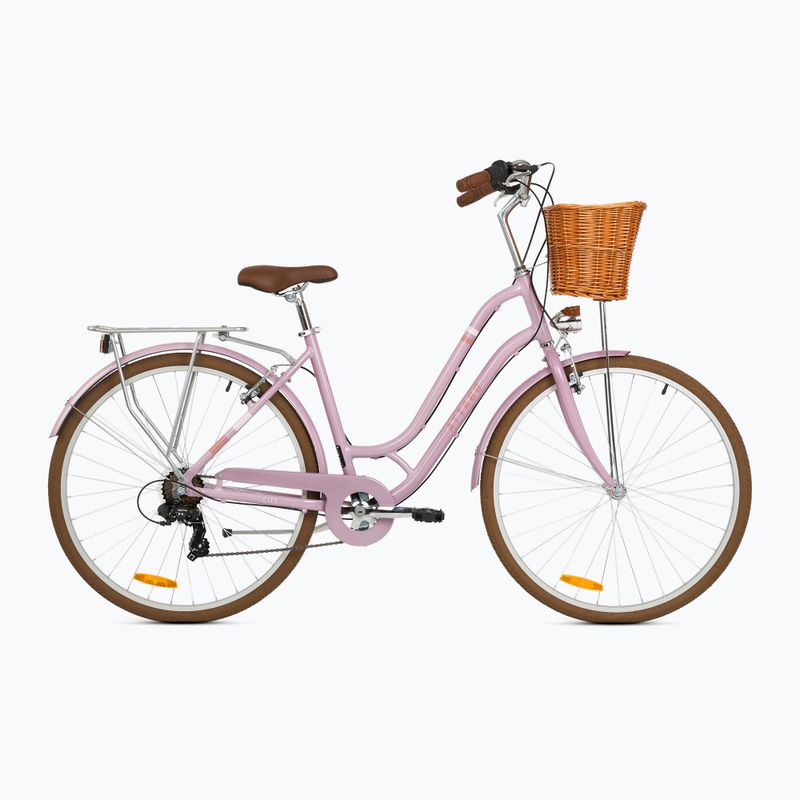 Велосипед міський жіночий ATTABO CITY 28" рожевий 14