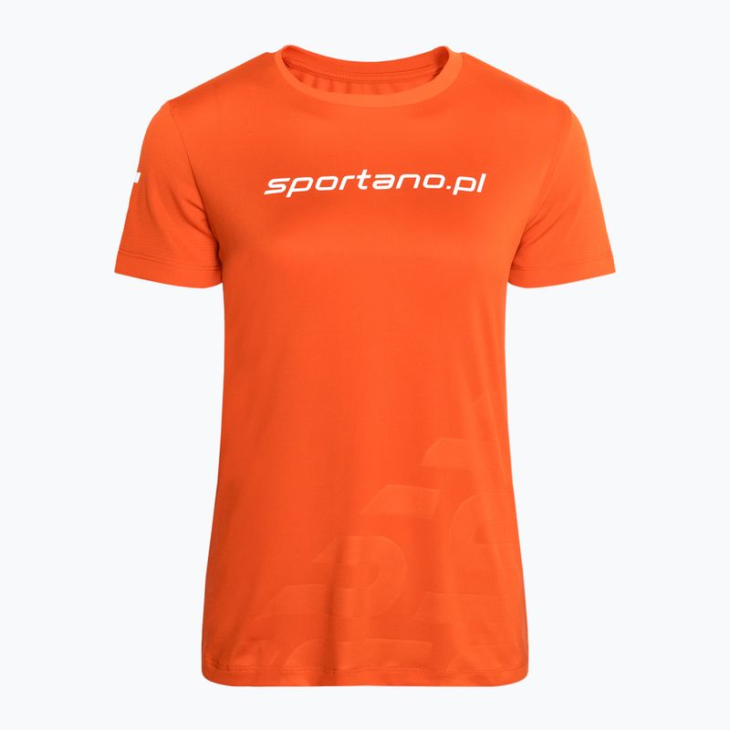 Жіноча бігова футболка Sportano Active помаранчева