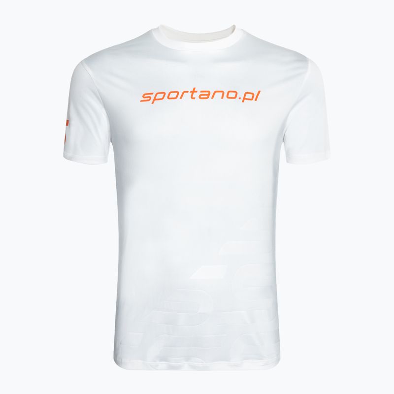 Чоловіча бігова сорочка SPORTANO Active біла