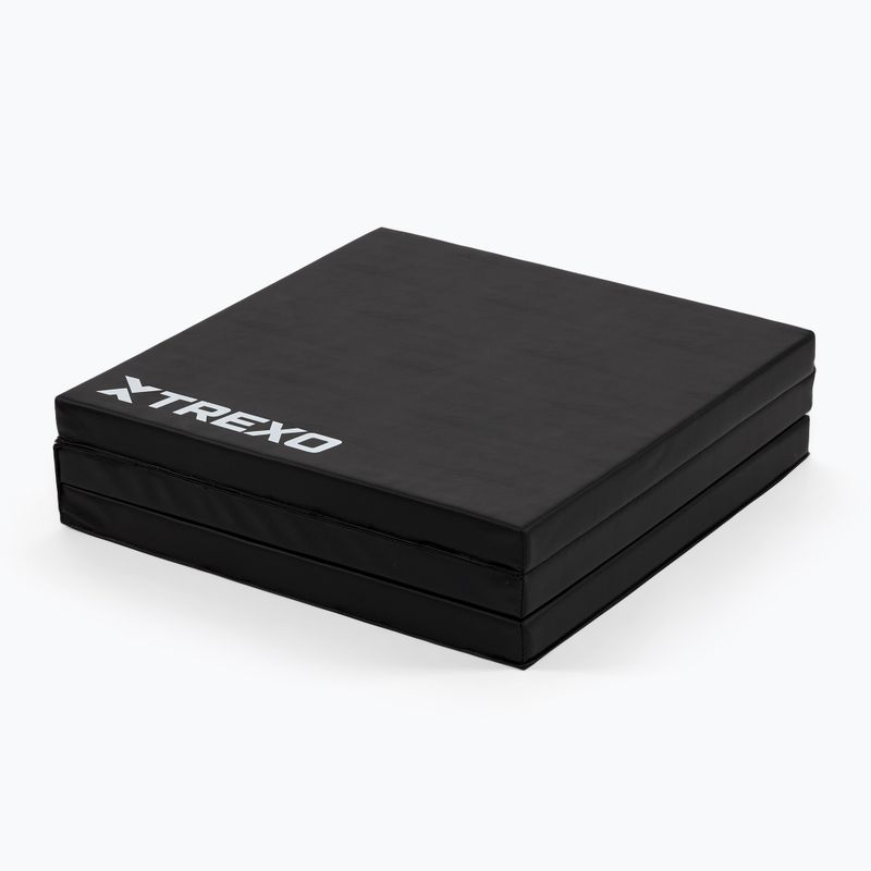 Матрац гімнастичний TREXO чорний 4