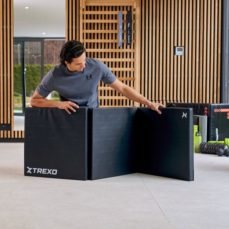 Матрац гімнастичний XTREXO чорний 11