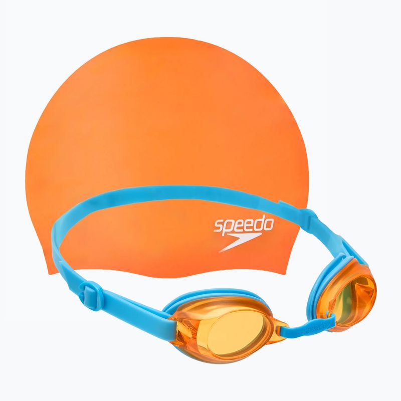 Набір для плавання дитячий Speedo Jet V2 fluo orange