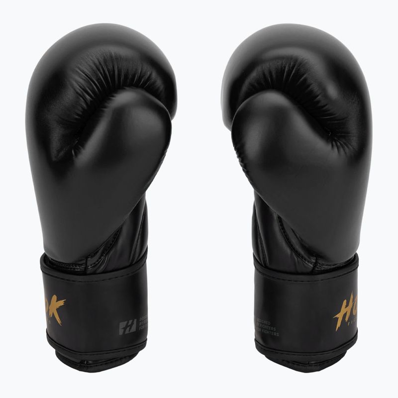 Рукавиці боксерські HOOK FIGHTING Ready To Train чорний 4
