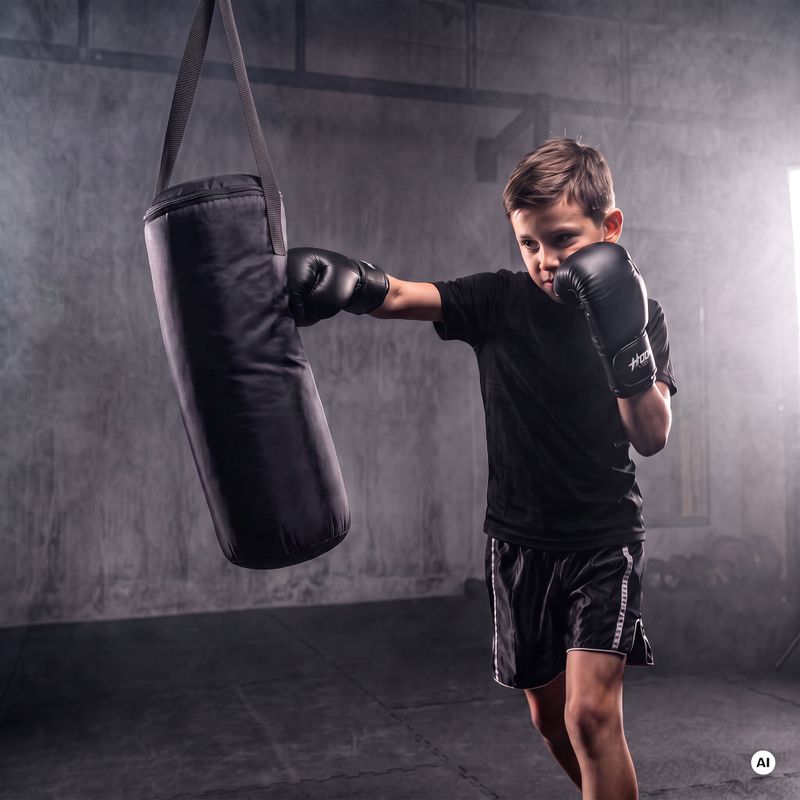 Набір боксерський дитячий HOOK FIGHTING Pierwszy Trening чорний 2