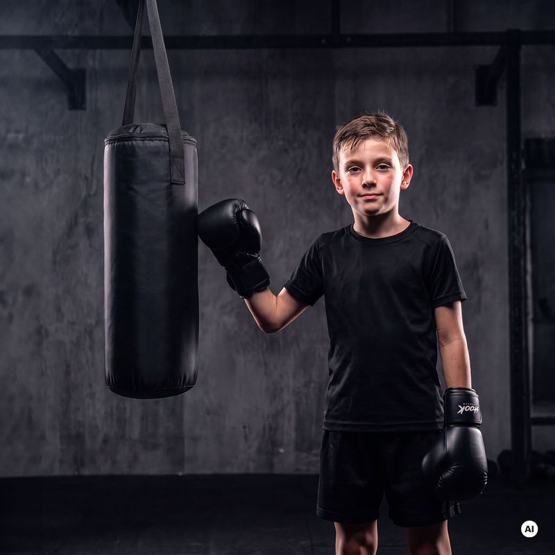 Набір боксерський дитячий HOOK FIGHTING Pierwszy Trening чорний 3