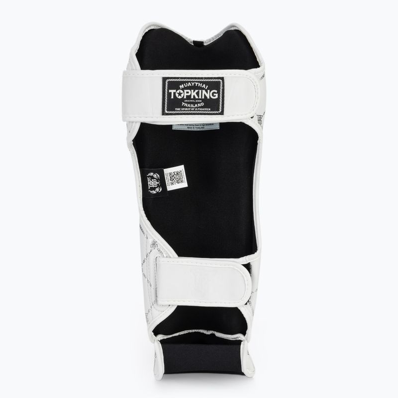 Захист на гомілки та стопи Top King Chain white/silver 5