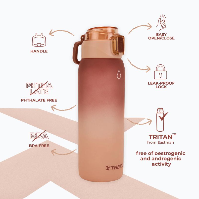 XTREXO Haust 1000 мл пляшка коричнева 3
