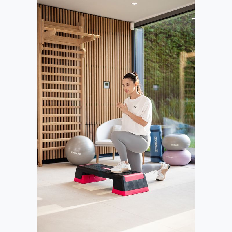 Степ для аеробіки XTREXO TXO-B4W007 рожевий 8