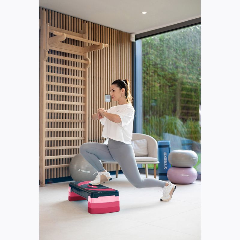 Степ для аеробіки XTREXO TXO-B4W009 рожевий 3