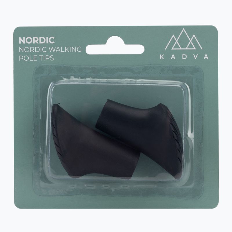 Накладки для палиць для скандинавської ходьби KADVA Nordic чорний 3