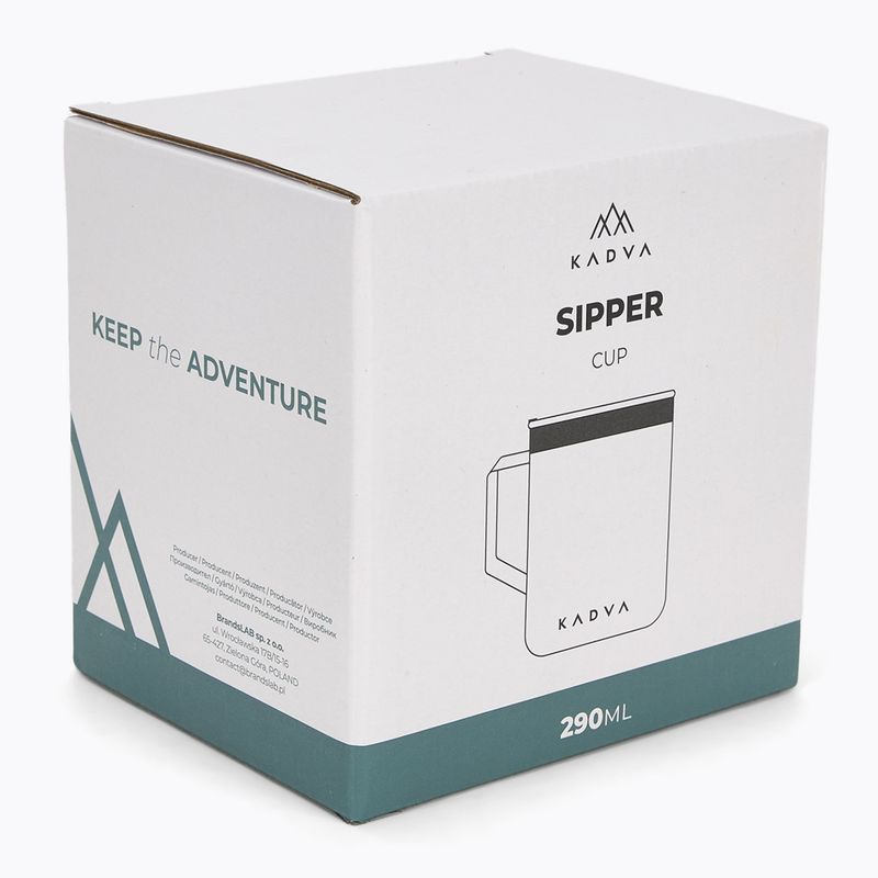 Кружка KADVA Sipper 290 мл чорна 4