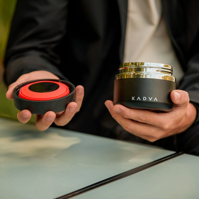Контейнер для їжі  KADVA Eater 350 мл чорний 8