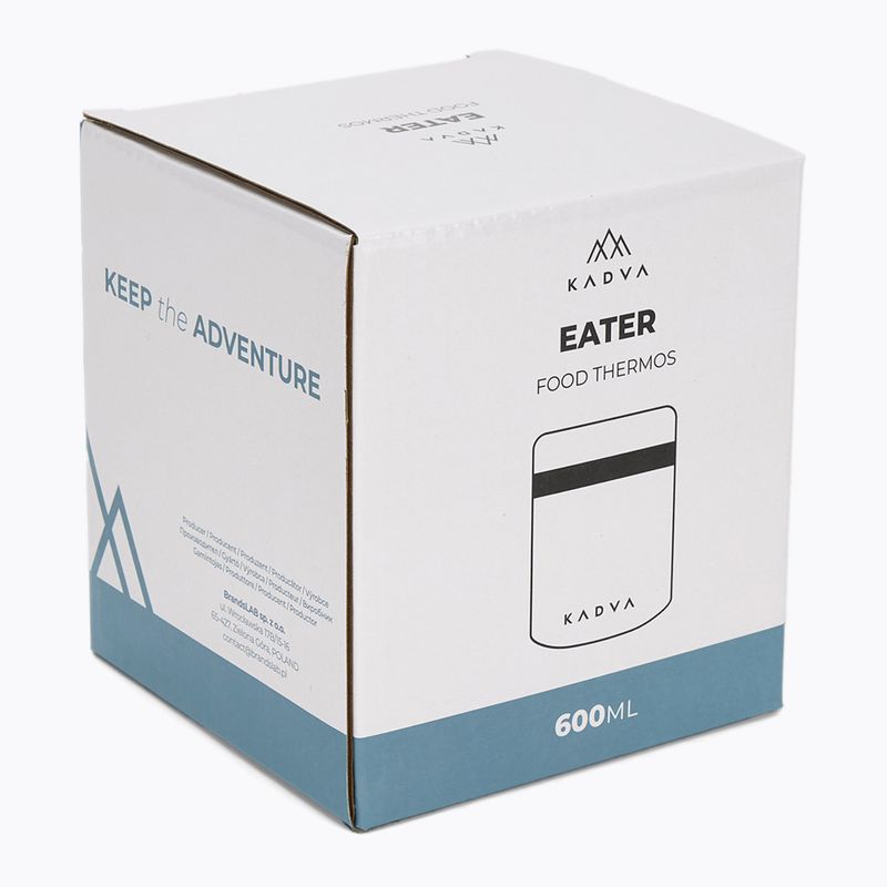 Ізольований контейнер для обіду KADVA Eater 600 мл чорний 6