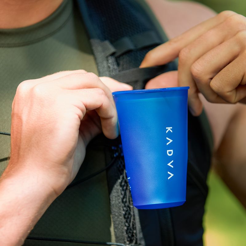 Кружка KADVA miękki Пляшка Softflask Flowbie 150 мл блакитний 4