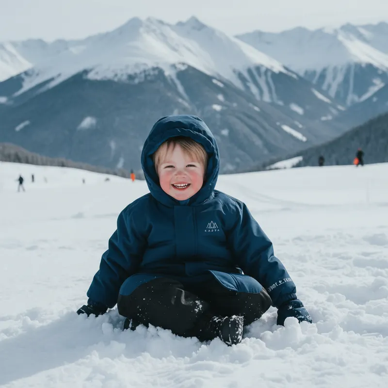 Дитячий гірськолижний костюм KADVA Kiko Jrb темно-синій 7