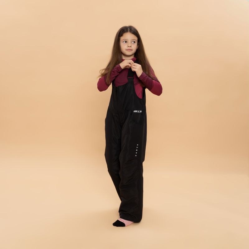 Дитячі гірськолижні штани KADVA Skiro Pants Jr чорні 3