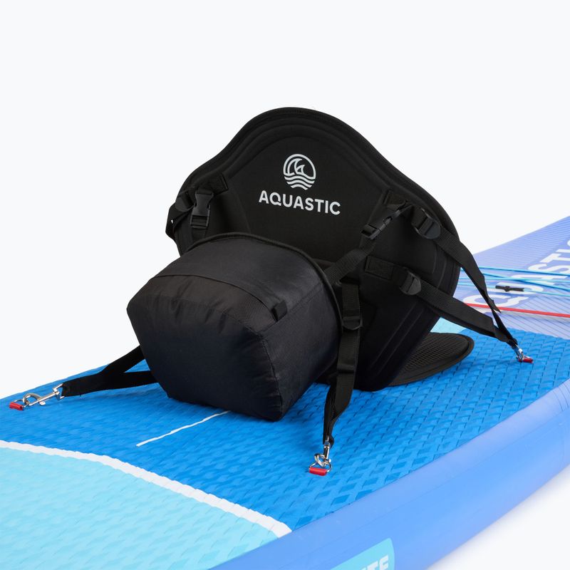 Сидіння байдаркове для дошки SUP AQUASTIC AQS-B4I186-BK з сумкою чорний 2