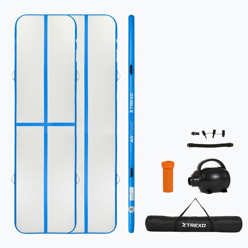 Доріжка гімнастична TREXO 400 x 10 см білий