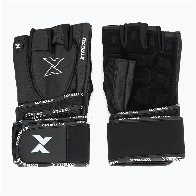 Рукавички для тренувань TREXO GymRat black