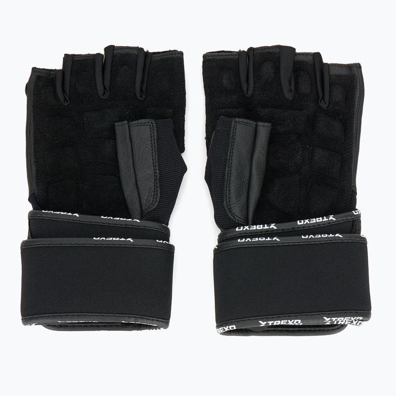 Рукавички для тренувань TREXO GymRat black 3