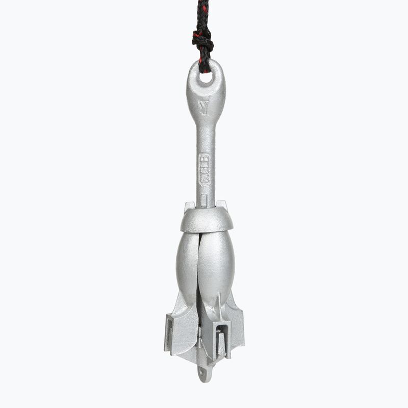 Якір для водного скутера, каяка/SUP AQUASTIC 1,5 kg 7,6 m silver 4