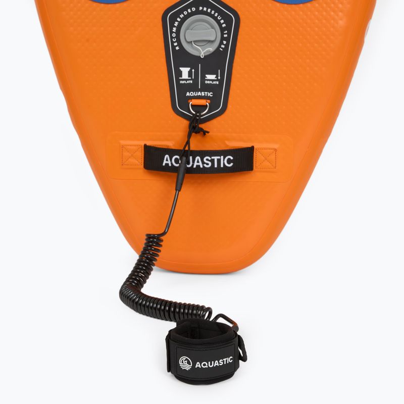 Набір дошка SUP надувна дитяча AQUASTIC Perth 8'0" allround blue 12