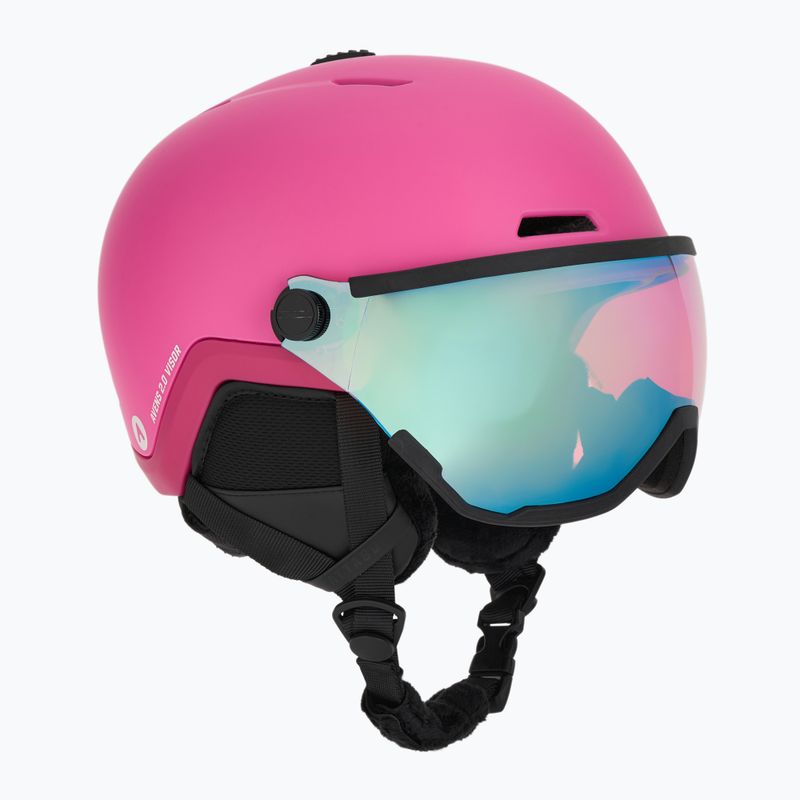 Шолом гірськолижний дитячий ATTABO Avens 2.0 Jr Visor рожевий
