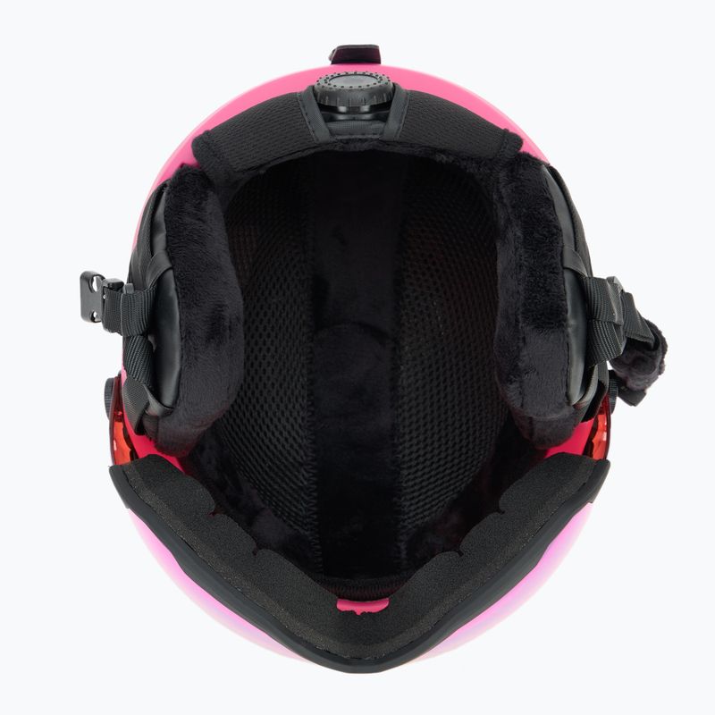 Шолом гірськолижний дитячий ATTABO Avens 2.0 Jr Visor рожевий 10