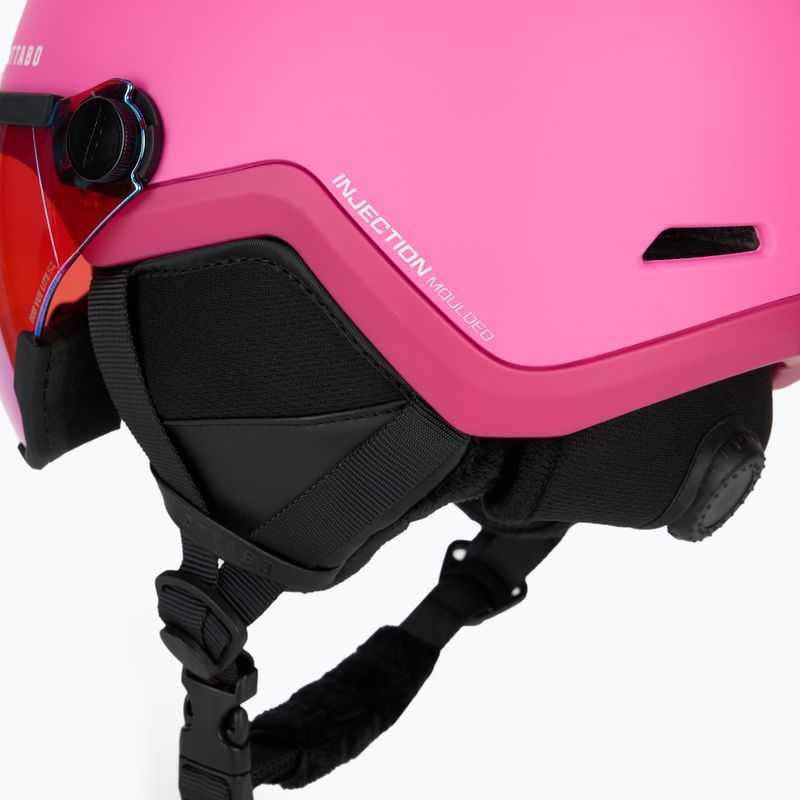 Дитячий лижний шолом ATTABO Avens 2.0 Jr Visor pink 10