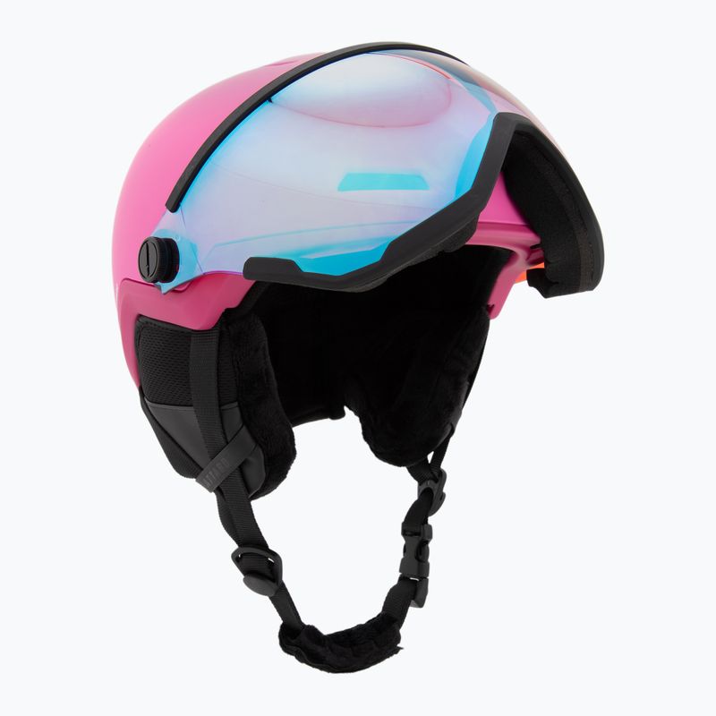 Шолом гірськолижний дитячий ATTABO Avens 2.0 Jr Visor рожевий 13