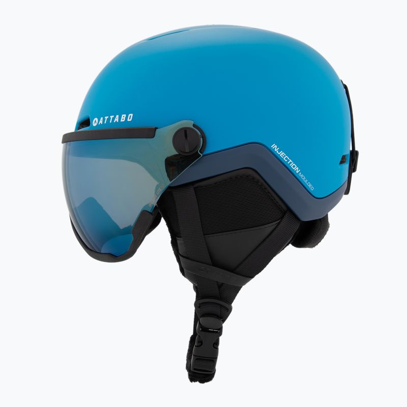 Шолом гірськолижний дитячий ATTABO Avens 2.0 Jr Visor блакитний 9