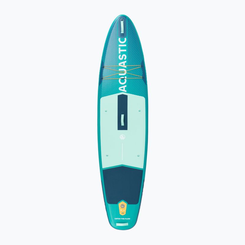 Набір дошка SUP надувна AQUASTIC Perth 10'8" allround green 3
