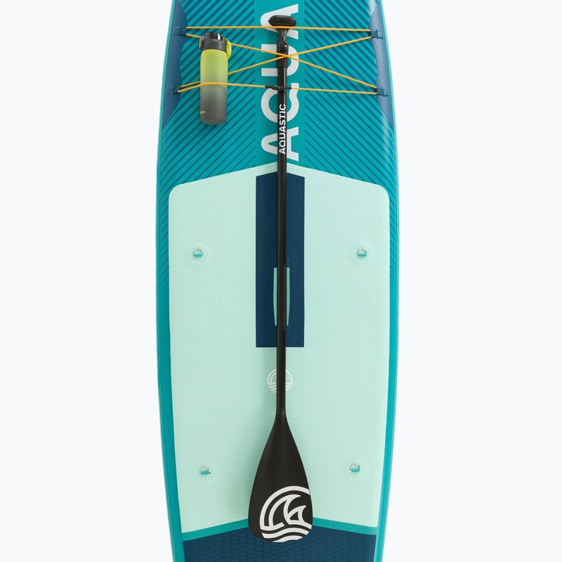 Набір дошка SUP надувна AQUASTIC Perth 10'8" allround green 10