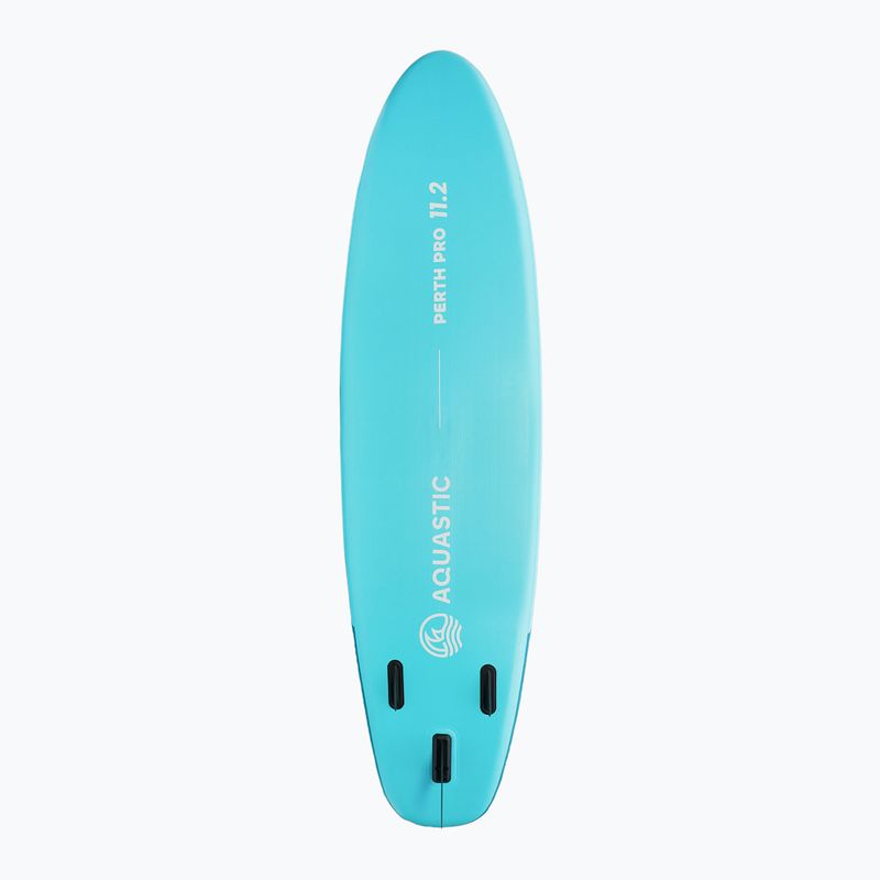Набір дошка SUP надувна AQUASTIC Perth Pro 11'2" all-round green 4