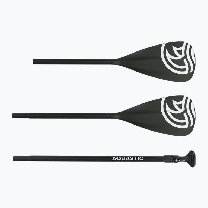Набір дошка SUP надувна AQUASTIC Perth Pro 11'2" all-round green 13