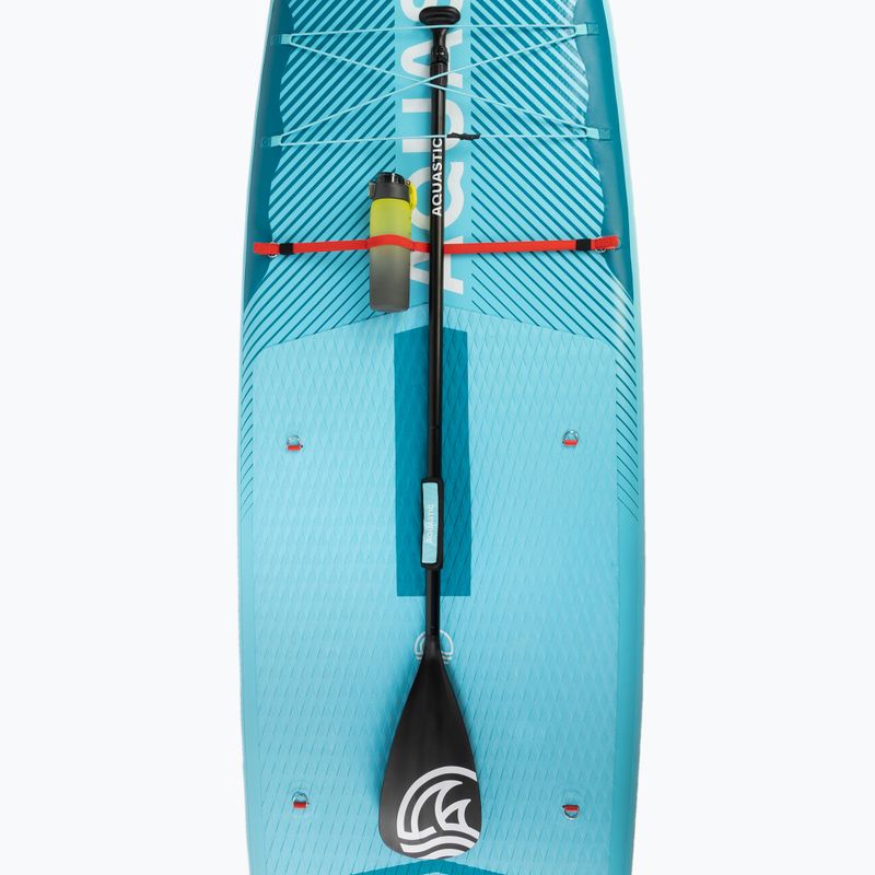 Набір дошка SUP надувна AQUASTIC Perth Pro 11'2" all-round green 17
