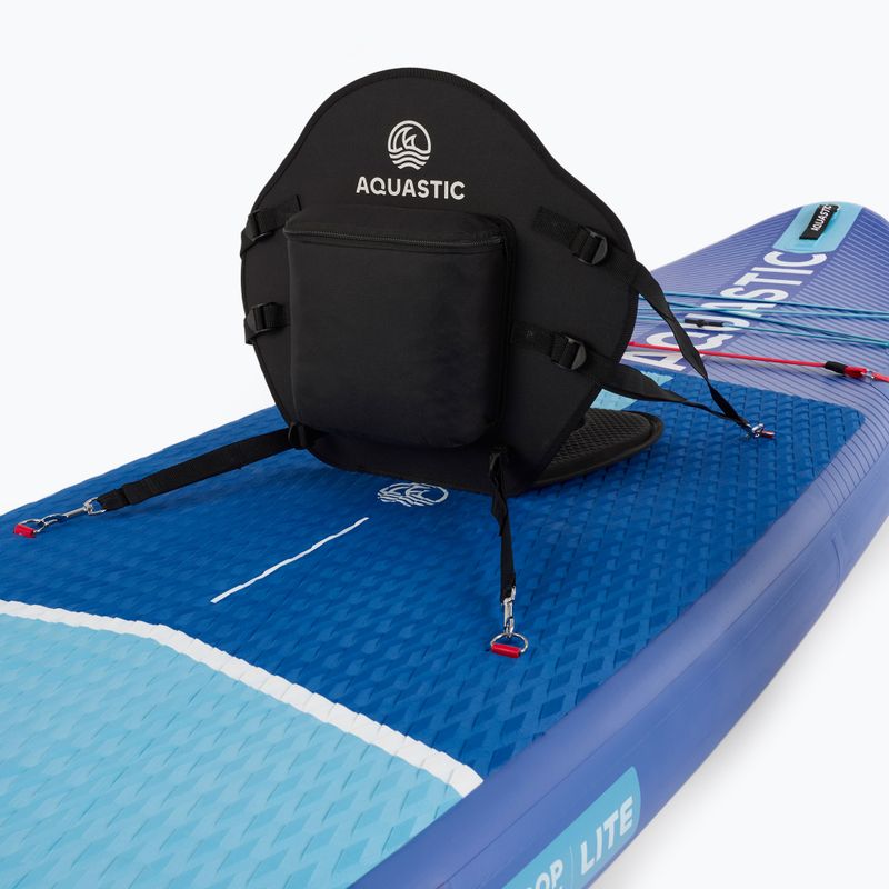 Набір дошка SUP надувна AQUASTIC Perth Pro 11'2" all-round blue 15