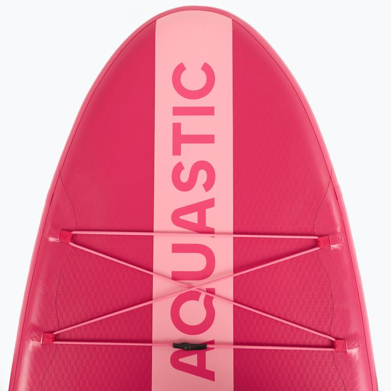 Набір дошка SUP надувна AQUASTIC Compact 9'6" pink 6