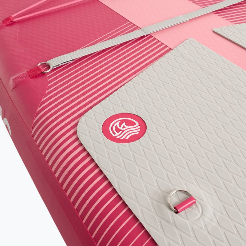 Набір дошка SUP надувна AQUASTIC Compact 9'6" pink 8