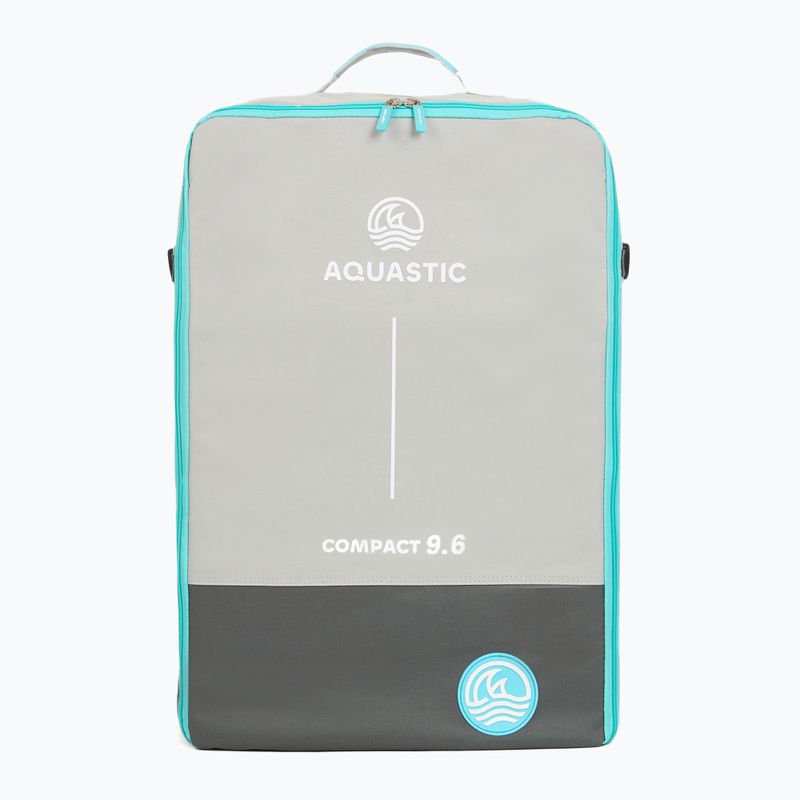 Набір дошка SUP надувна AQUASTIC Compact 9'6" pink 15