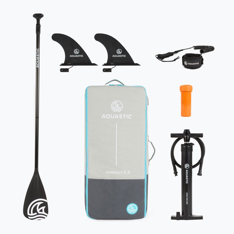 Дошка SUP AQUASTIC Compact 9'6" рожевий 16