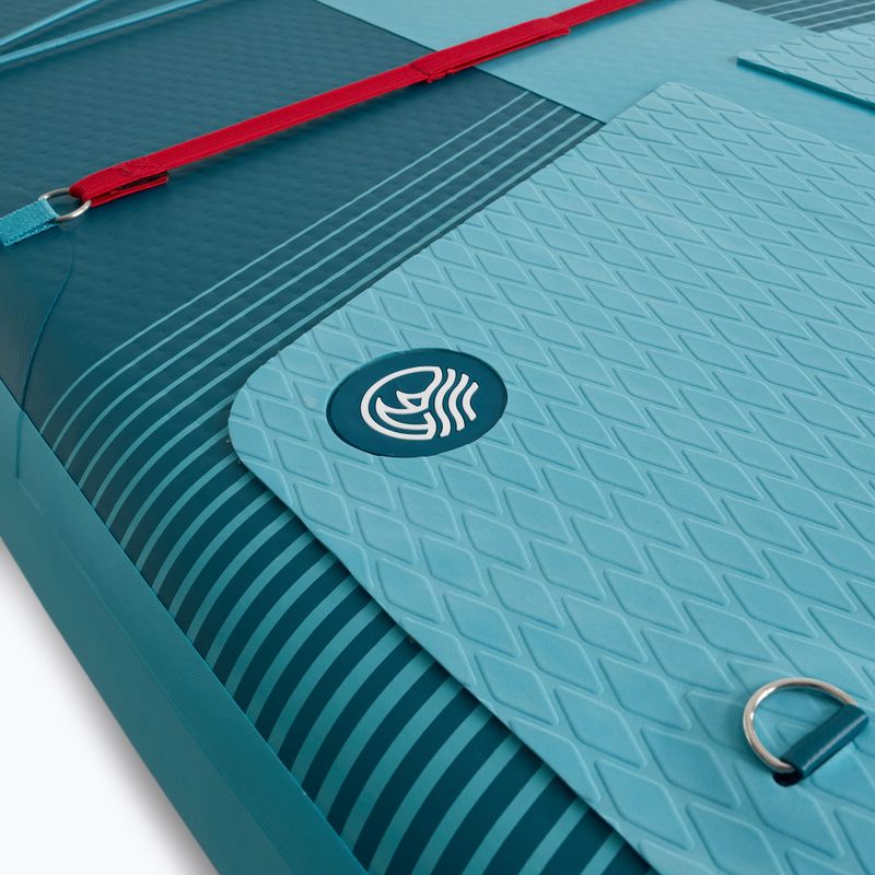 Комплект дошка SUP надувна Compact 11'0" синій 8