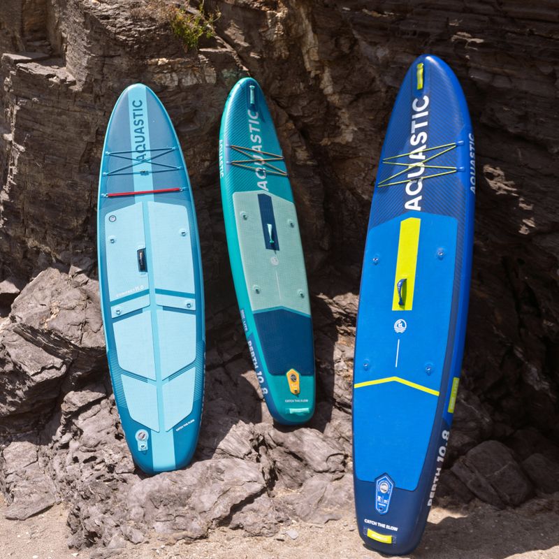 Комплект дошка SUP надувна Compact 11'0" синій 25