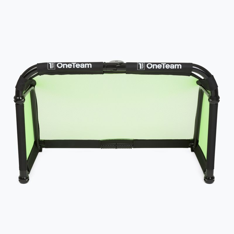 Ворота футбольні OneTeam Swiftgoal 120 x 70 cm black/green 4