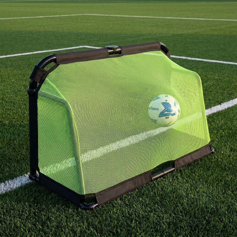 Ворота футбольні OneTeam SWIFTGOAL 150 x 90 cm foldable black/green 5