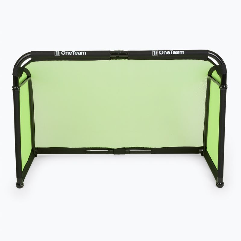 Ворота футбольні OneTeam SWIFTGOAL 180 x 120 cm foldable black/green 4