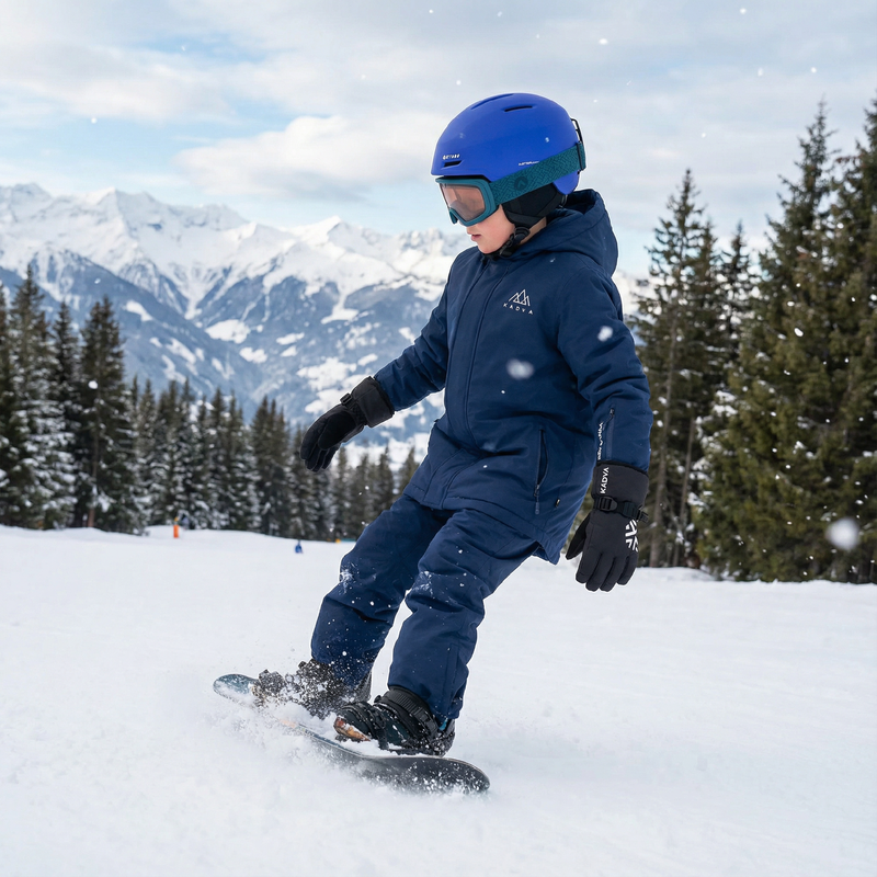 Дитячий гірськолижний шолом ATTABO Avens 2.0 Jr blue 6