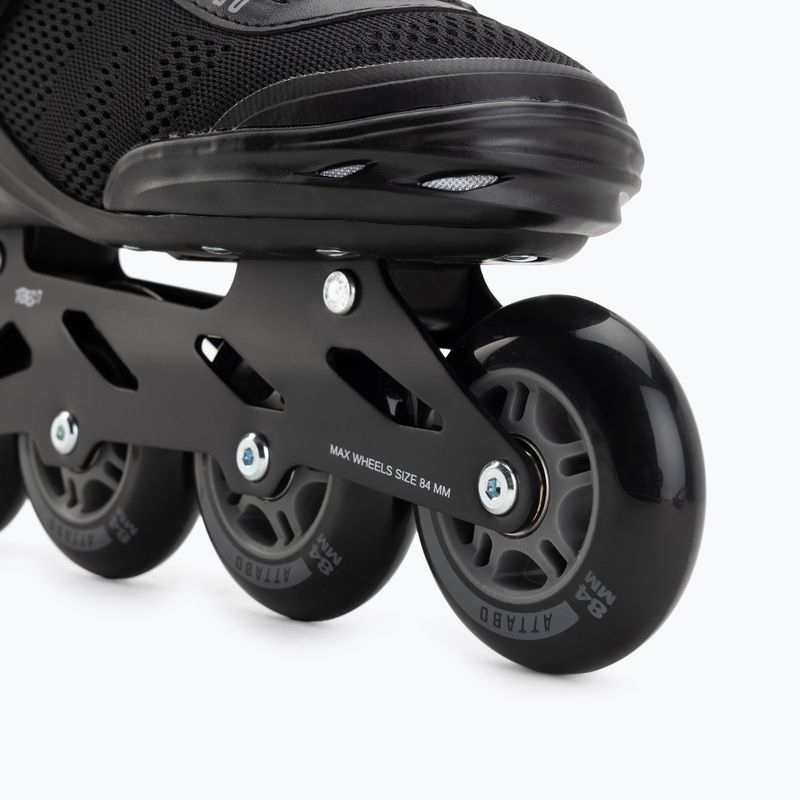 Ролики чоловічі ATTABO OneFoot Fitgo system black 13