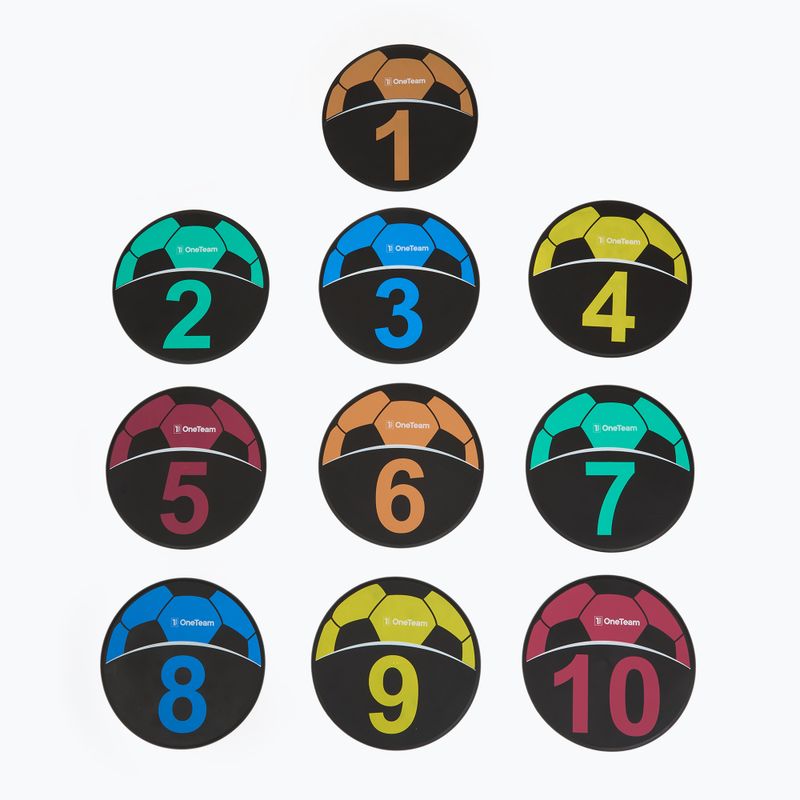 Тренувальні мітки OneTeam TRF08 10 шт. SOCCER 5
